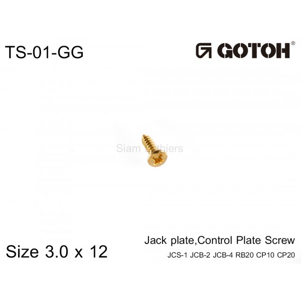 น๊อต Jack Plate Gotoh TS-01-GG 3x12
